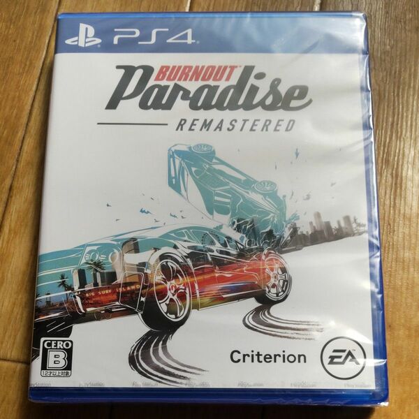 新品未開封 サンプル品 PS4 バーンアウト パラダイス BURNOUT Paradise EA
