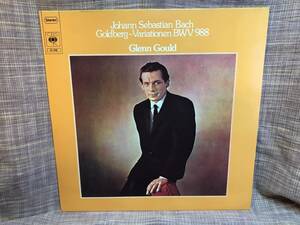 【LP】 Johann Sebastian Bach ヨハン・ゼバスティアン・バッハ Glenn Gould グレン・グールド Goldberg-Variationen BWV 988 CBS 独盤