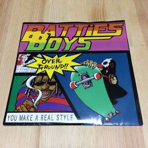 Batties Boys Over Ground!! 1997 Clear Yellow Vinyl カラーレコード アナログ 7インチ シングル レコード ザ・バティーズ・ボーイズの画像2
