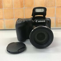 Canon キャノン PowerShot SX400 IS コンパクトデジタルカメラ ブラック バッテリー有り 充電器無し カメラ/904_画像2