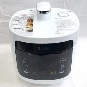 中古 Ｔ－ｆａｌ ティファール ＣＹ３５０１ＪＰ ＥＰＣ１９ 家庭用 圧力鍋 なべ コンパクト 電気圧力鍋 ラクラクッカー 電化製/248