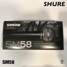 ＳＨＵＲＥ ＳＭ５８ＳＥ ダイナミックマイク シュア 単一指向性 ＯＮ／ＯＦＦスイッチ付き 楽器/252_画像1