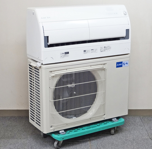 MITSUBISHI【MSZ-ZW2822-W】三菱電機 霧ヶ峰 フィルターおそうじメカ 無線LAN内蔵 ルームエアコン 2.8kW おもに10畳用 2022年製 中古品