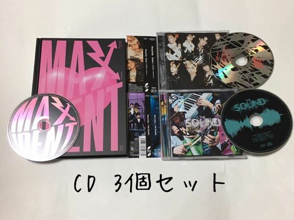 送料込み　STRAY KIDS　SKZ　CD　3個セット　MINI ALBUM　☆MAXIDENT☆　8曲　＆　☆ソリクン☆　3曲　＆　☆THE SOUND☆　10曲　K-POP