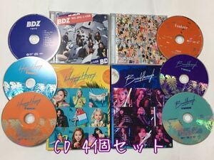 送料込み　TWICE　CD　4個セット　☆BDZ☆　＆　☆Fanfare☆　＆　☆Happy Happy☆　＆　☆Breakthrough☆　DVD　K-POP