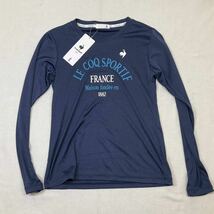  ルコックスポルティフ le coq sportif テニスウェア Tシャツ 長袖 レディース COUCOU PARIS ロングスリーブシャツ QTWUJB00 レディースL_画像1