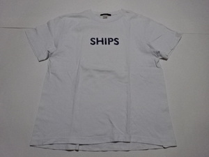 ●シップス SHIPS 半袖Tシャツ L ●0207●