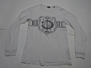 ●DIESEL ディーゼル 長袖 Tシャツ ロンT S ●0222●