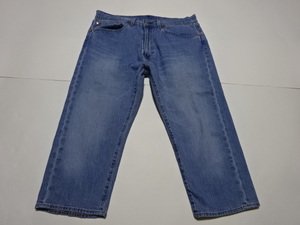 ●リーバイス LEVIS デニム 505 W34 革パッチ●0224●