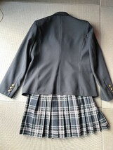 ナイスクラップ　NICECLAUP　制服　M61 卒業式 女の子 入学式 スカート　フォーマルスーツ　中学生小学生　ブルーネイビー紺　発表会160_画像4