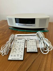 即決: BOSE /ボーズ パーソナルオーディオシステム CDプレーヤー Wave music system III