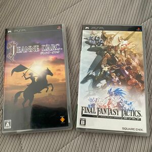 【PSP】 Jeanne d’Arc 【PSP】 ファイナルファンタジータクティクス 獅子戦争　　2本セット