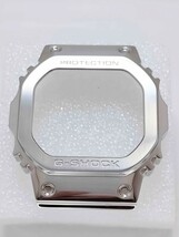 CASIO G-SHOCK GMW-B5000D-1JF シルバー ベゼル　中古　純正部品　NO.2_画像1