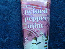 BATH & BODY WORKS TWISTED PEPPER MINT BODY CREAM 新品　 836_画像2