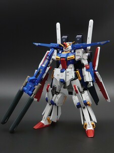 MG強化型ZZガンダムverka塗装済完成品