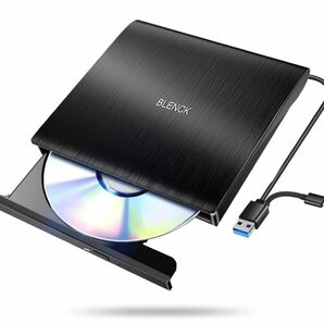 新品未使用/Enhau BLENCK CD DVDドライブ 外付け USB3.0