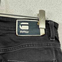 G-STAR RAW ジースターロゥ デニムパンツ ジーンズ ボトムス ブラック サイズ30/32 メンズ ヴィンテージ 6_画像4