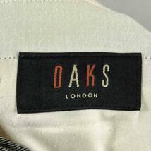 ○カシミヤ混○ DAKS ダックス スラックス パンツ グレー サイズ79 ウール ボトムス メンズ ヴィンテージ 6_画像4