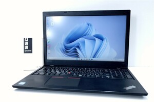 動作品訳有SSD256GB/爆速★Lenovo thinkpad L580 八世代 i5 8250U★16GB★Office Bluetooth WIFI タイプC HDMI ノードパソコン Windows11①