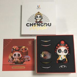 未使用 Chengdu 2021 FISU World University Games マスコット 蓉宝 Rongbao フィギュア 変面 ジャイアントパンダ パンダ おもちゃ