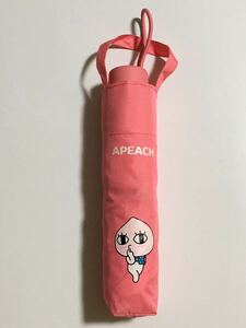 良品 APEACH 折りたたみ傘 ピンク カカオフレンズ アピーチ 折り畳み傘 傘