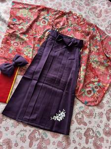 Catherine cottage Katharine kote-ji hakama set 160 centimeter top and bottom set graduation ceremony 