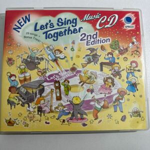 【中古】NEW Let's Sing Together 2nd Edtion Music CD/有名な英語の歌 （CDのみ）