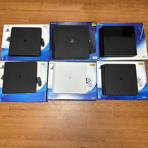 動作確認済み PS4 本体 のみ 6台 まとめ CUH 7200 2000 2100 2200 1000 封印シール プレステ4本体 1TB 500GB PlayStation4 SONY PRO 箱