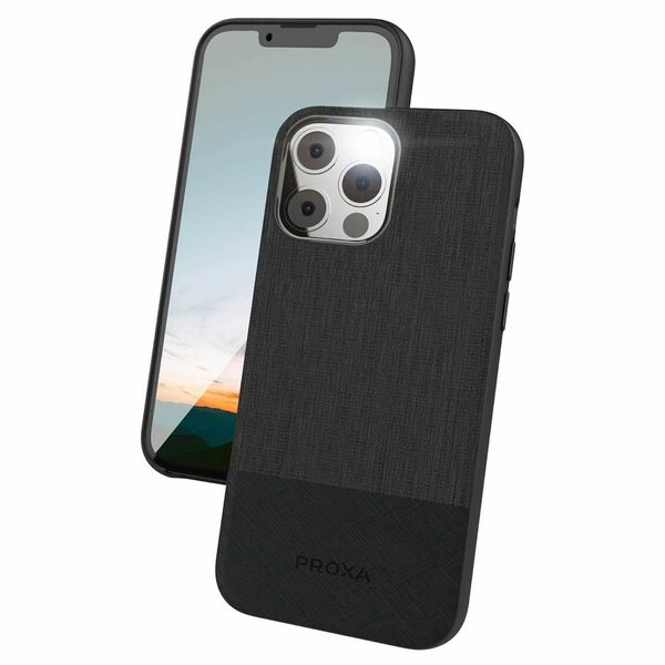 【新品・未使用】PROXA iPhoneケースアイフォンケース13pro 6.1 ブラック 黒 専用ケース