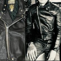 激安 80s Lewis Leathers モンザ ルイスレザー ライダース ハイウェイマン addict clothes サイクロン ライトニング スーパー ヴィンテージ_画像1