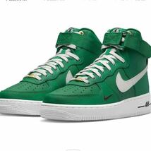 ナイキ エア フォース 1 NIKE W AIR FORCE 1 HIGH SE 40th マラカイト/セイル/ゴールド/ブラウン DQ7584-300 サイズ24㌢_画像1