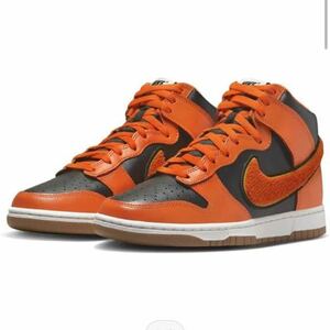 NIKE DUNK HIGH RETRO ブラック/ユニバーシティゴールド/サミットホワイト/セーフティオレンジ DR8805-002 サイズ28.5cm