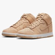 Nike DX2044-201 Dunk High Premium [W DUNK HIGH PRM] Vaketta Tan / White/Vaketta Tan 29㎝_画像1