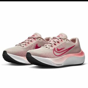 ナイキ ズーム フライ 5 NIKE W ZOOM FLY 5 ピンクオックスフォード/ピンクゲイズ/ホワイト/ユニバーシティレッド DM8974-600 サイズ24㌢