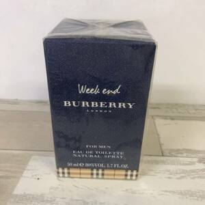 ☆【在庫処分】BURBERRY LONDON バーバリー ロンドン ウィークエンド フォーメン オードトワレ 50ml スプレー 未開封☆T02-070ｐ