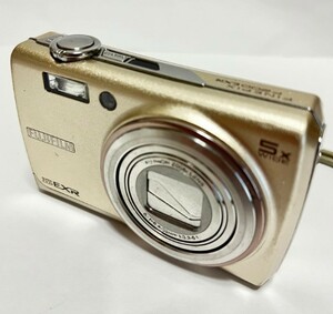 ★良品★ フジフィルム FUJIFILM FinePix F200EXR ゴールド★純正充電器・バッテリー付き★