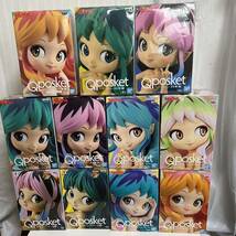 Qposket ラム LUM 11個 セット Another color 一番キャッチャー オンライン 限定 バンダイ バンプレスト うる星やつら 40周年 少し訳あり_画像1