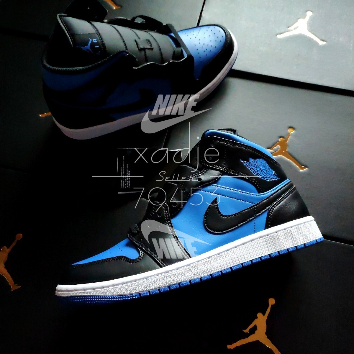 2024年最新】Yahoo!オークション -nike air jordan 1 mid royal