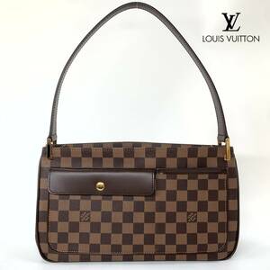 1円【新品未使用】ルイヴィトン LOUIS VUITTON オバーニュ ワンショルダーバッグ ダミエ エベヌ N51129　レディース ハンドバッグ　肩掛け