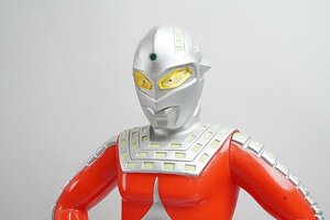 ★ BANDAI バンダイ 京本コレクション ウルトラセブン ソフビフィギュア 全長約43cm ※ジャンク 書き込み アイスラッガー部分欠品