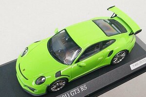 MINICHAMPS ミニチャンプス 1/43 Porsche ポルシェ 911 (991) GT3 RS - ライトグリーン CA04316041