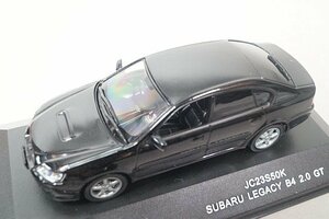 KYOSHO 京商 1/43 SUBARU スバル LEGACY レガシィ B4 2.0 GT ブラックパール Jコレクション JC23S50K
