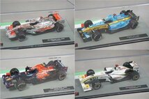 デアゴスティーニ 1/43 F1マシンコレクション マクラーレン MP4/23 L.ハミルトン 2008 #22 など9点セット (冊子付き)_画像7