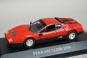 IXO イクソ 1/43 FERRARI フェラーリ 512 BB 1976 レッド FER005