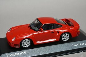 ミニチャンプス PMA 1/43 Porsche ポルシェ 959 1987 レッド 400062521