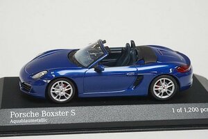 PMA ミニチャンプス 1/43 Porsche ポルシェ BOXSTER ボクスター S 981 2012 ブルーメタリック 410061030