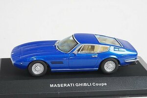 IXO イクソ 1/43 Maserati マセラティ Ghibli ギブリ Coupe クーペ ブルーメタリック ディーラー特注 CLC050