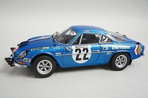 KYOSHO 京商 1/18 Alpine Renault アルピーヌルノー A110 1600S モンテカルロ・ラリー 1971 #22 08483A