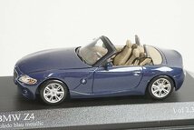 PMA ミニチャンプス 1/43 BMW Z4 ロードスター 2002 ブルーメタリック 400021031_画像1