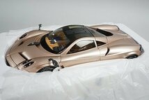 GT AUTOS 1/18 Pagani パガーニ Huayra ウアイラ ゴールド 11007MB_画像1